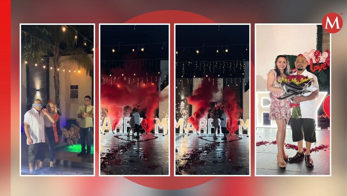 La propuesta de matrimonio se viralizó rápidamente en TikTok | Especial