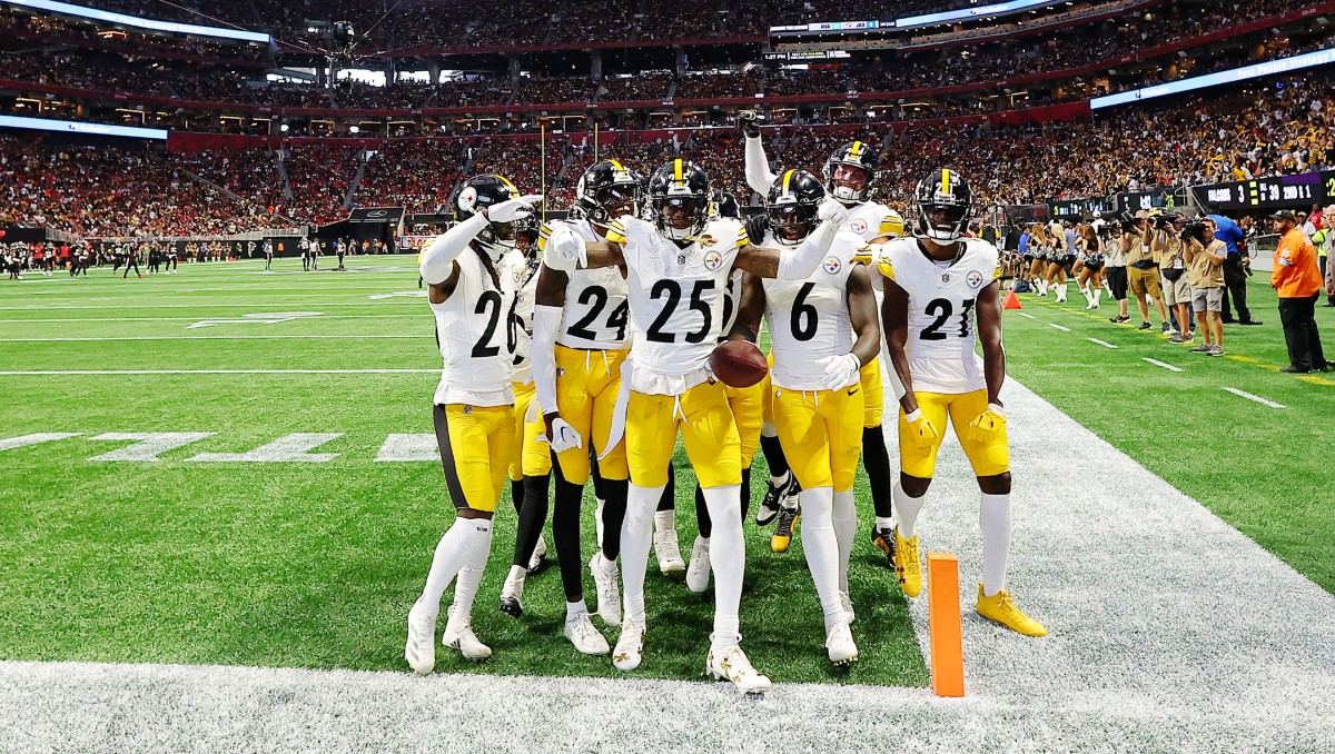 Steelers vencen a Falcons en la Semana 1 de la NFL 2024 (AFP)