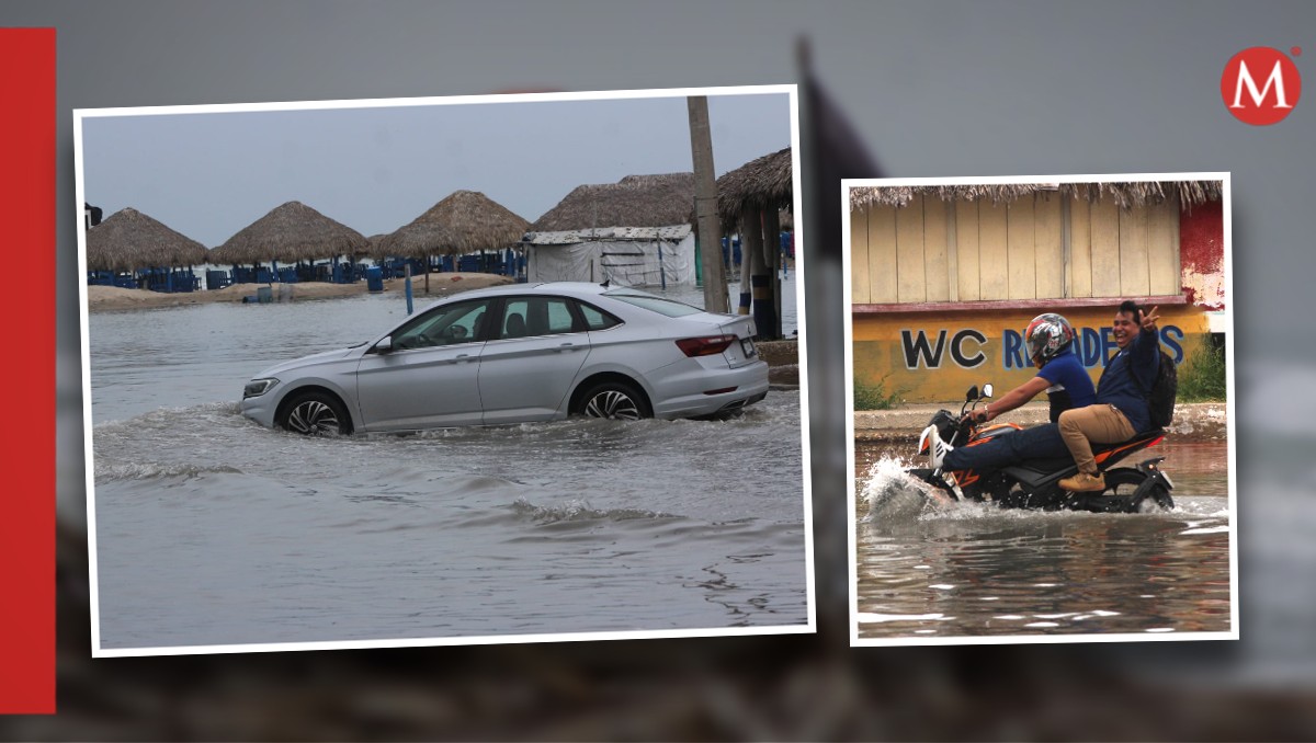 Lluvias intensas por 'Francine' en Tamaulipas. (Sergio Sánchez)