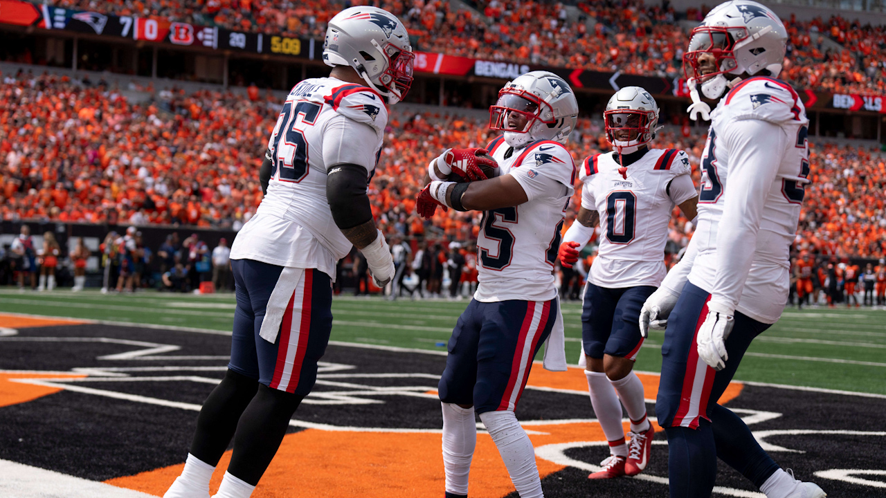Patriots se impone ante Bengals en inicio de la NFL