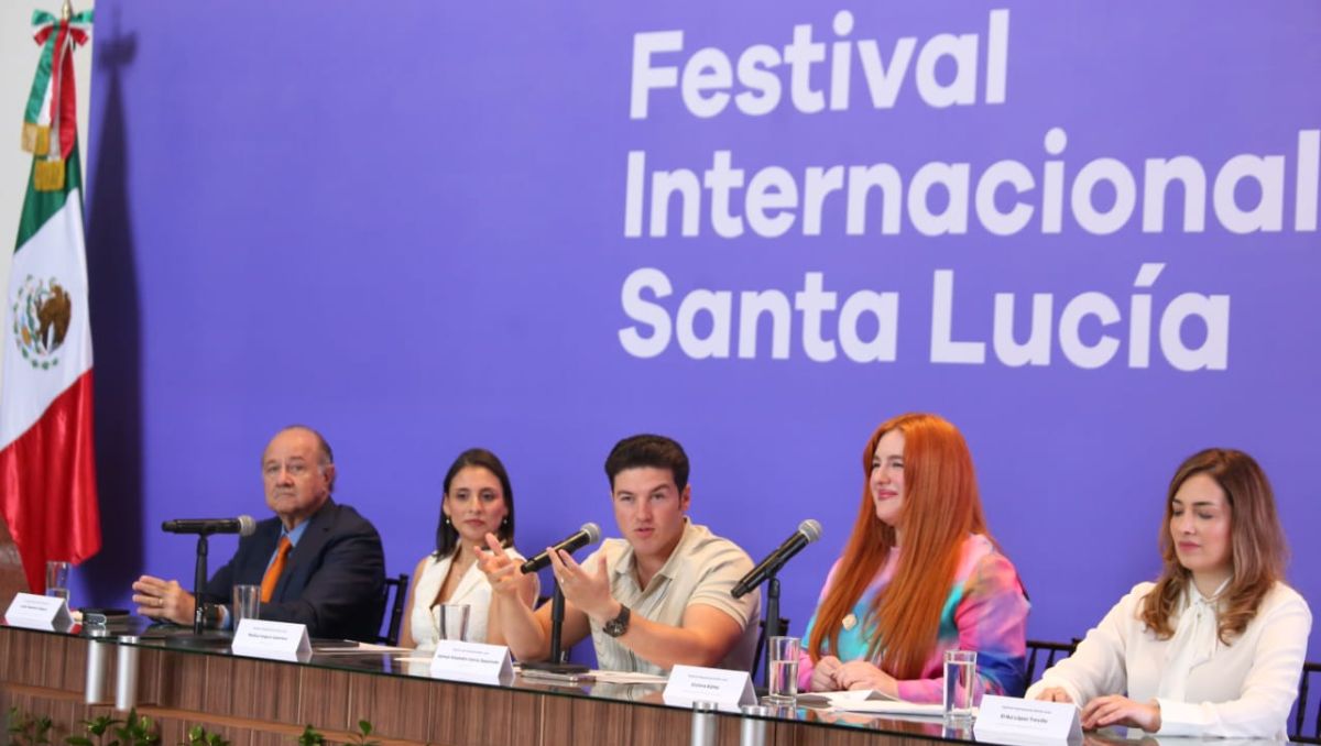 En la rueda de presa estuvieron Javier Navarro, Melissa Segura, Samuel García y Victoria Künhe | Luis Guerra