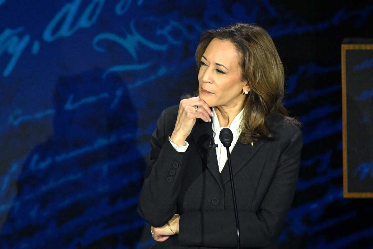 Candidata a la presidencia de Estados Unidos, Kamala Harris