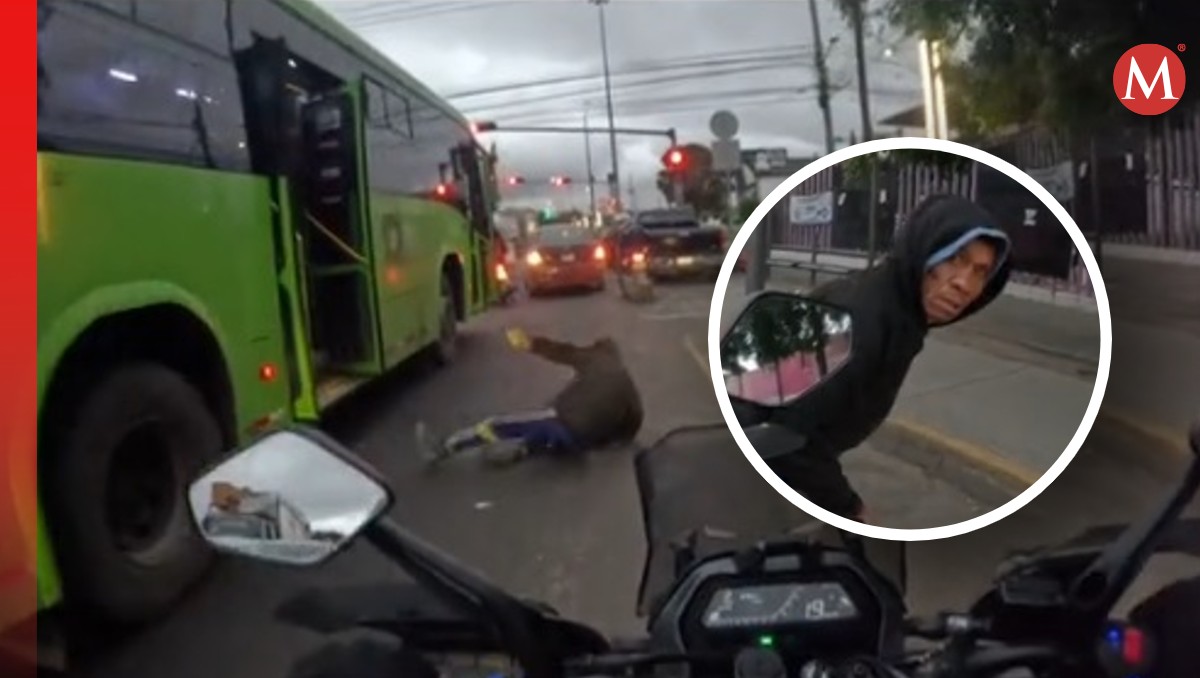 Captan a presunto ladrón bajando de un camión de la RTP | Captura