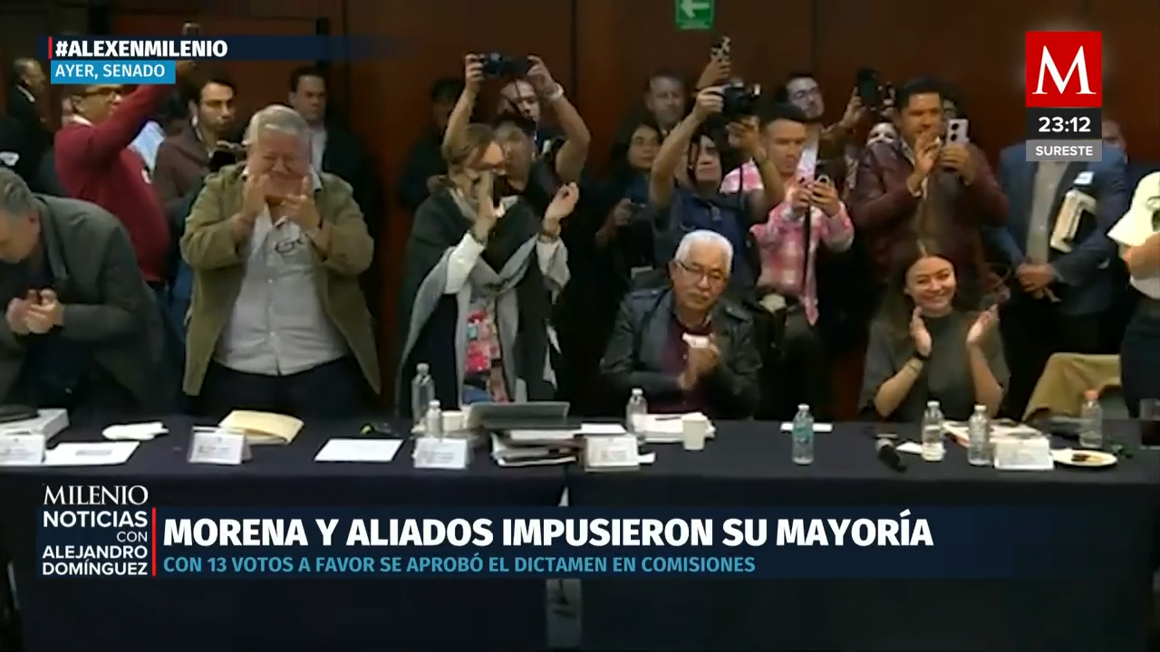 Comisiones del Senado aprobaron el dictamen de la Reforma al Poder ...