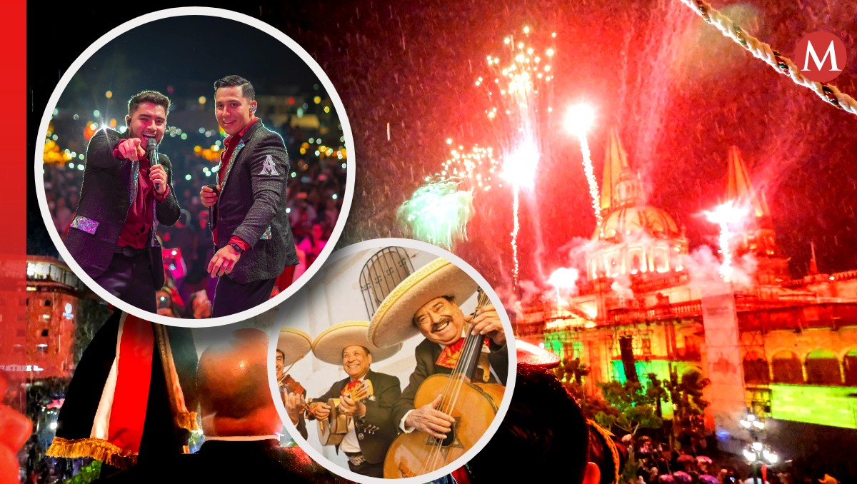 Conciertos en Guadalajara para el 15 de septiembre: ¿quiénes estarán y a qué hora tocan? (Fotos: Facebook, Cortesía y Archivo | Diseño:Milenio)
