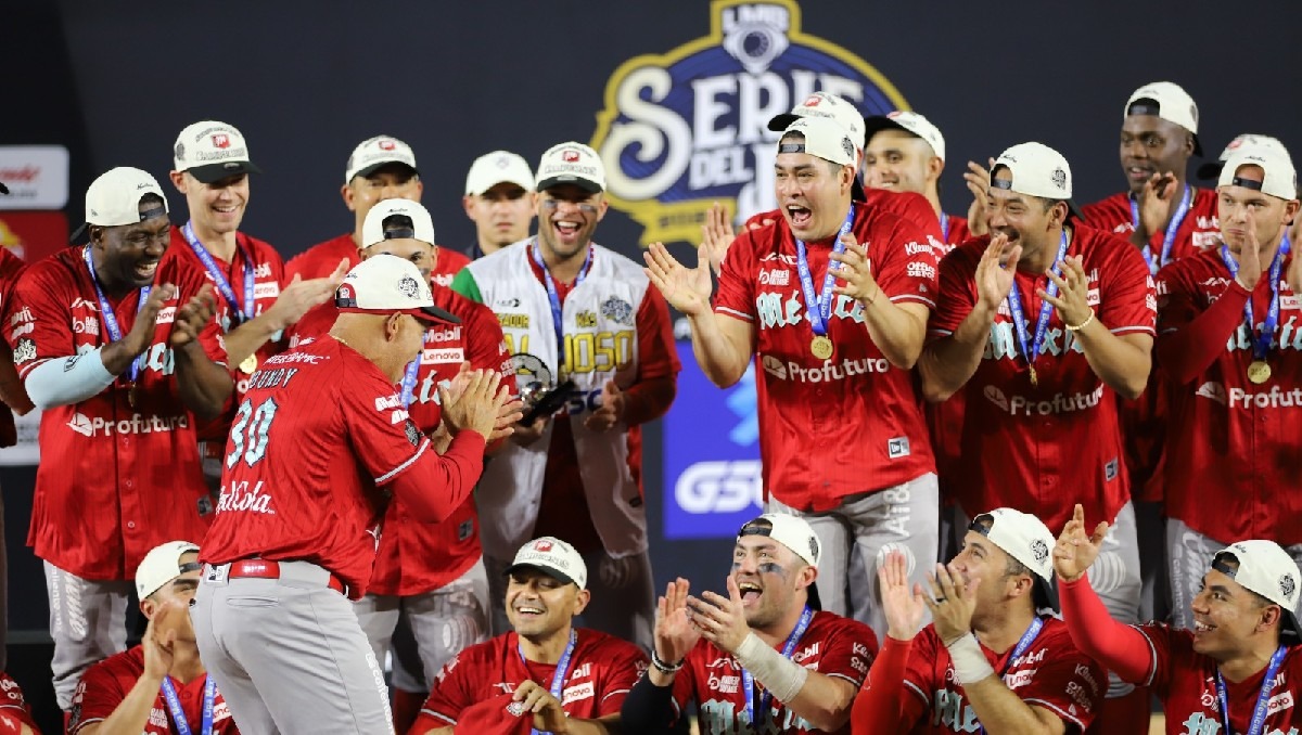 Diablos Rojos del México, campeón de la LMB (Roberto Alanís)
