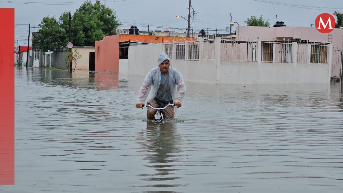 Inundaciones en Matamoros , Tamaulipas deja tormenta Tropical Francine. | Ángel Domínguez