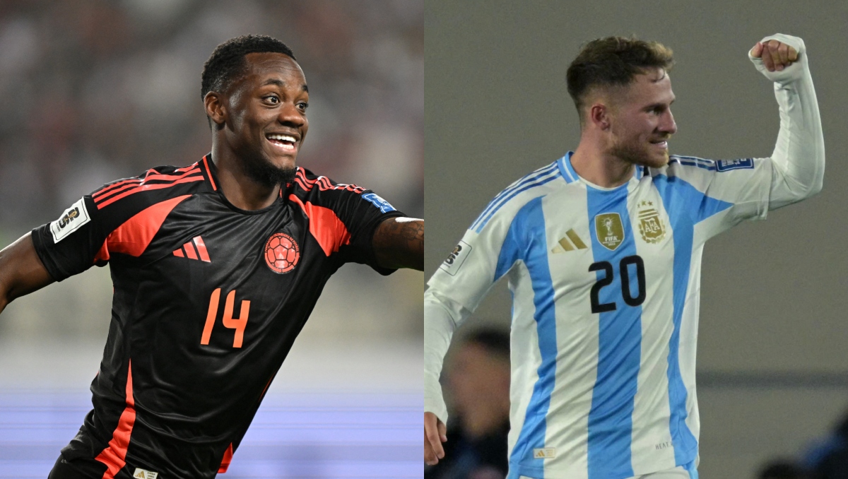 ¿Cuándo juegan Colombia vs Argentina en las eliminatorias de Conmebol rumbo al Mundial? (AFP)