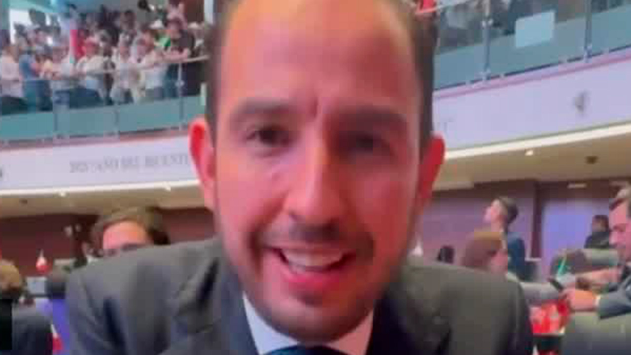 Marko Cortés se pronuncia ante irrupción de manifestantes en el Senado