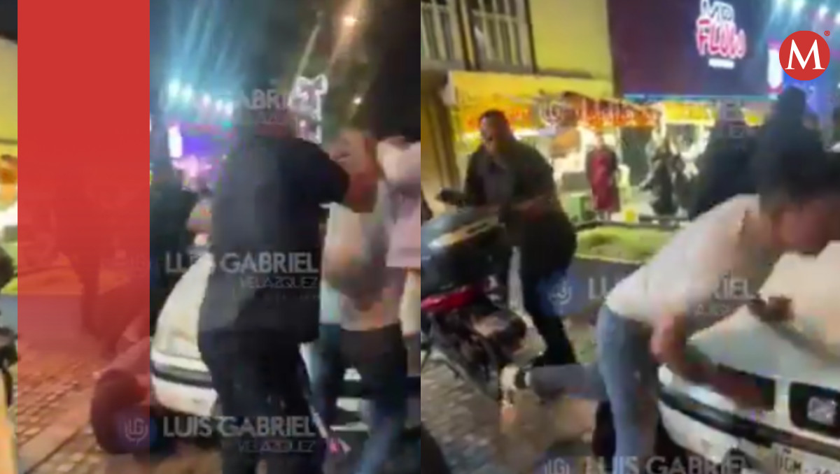 Seguridad de bar en La Juárez golpea a jóvenes en Puebla | Especial