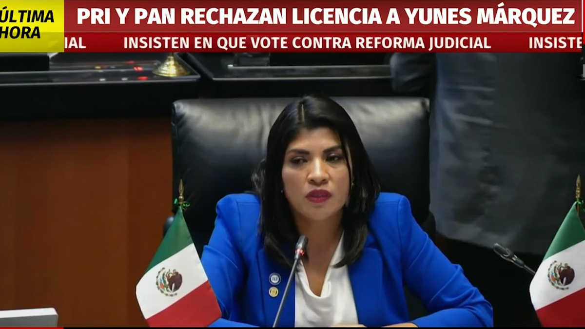Senadores del PRI y PAN rechazan licencia a Miguel Ángel Yunes