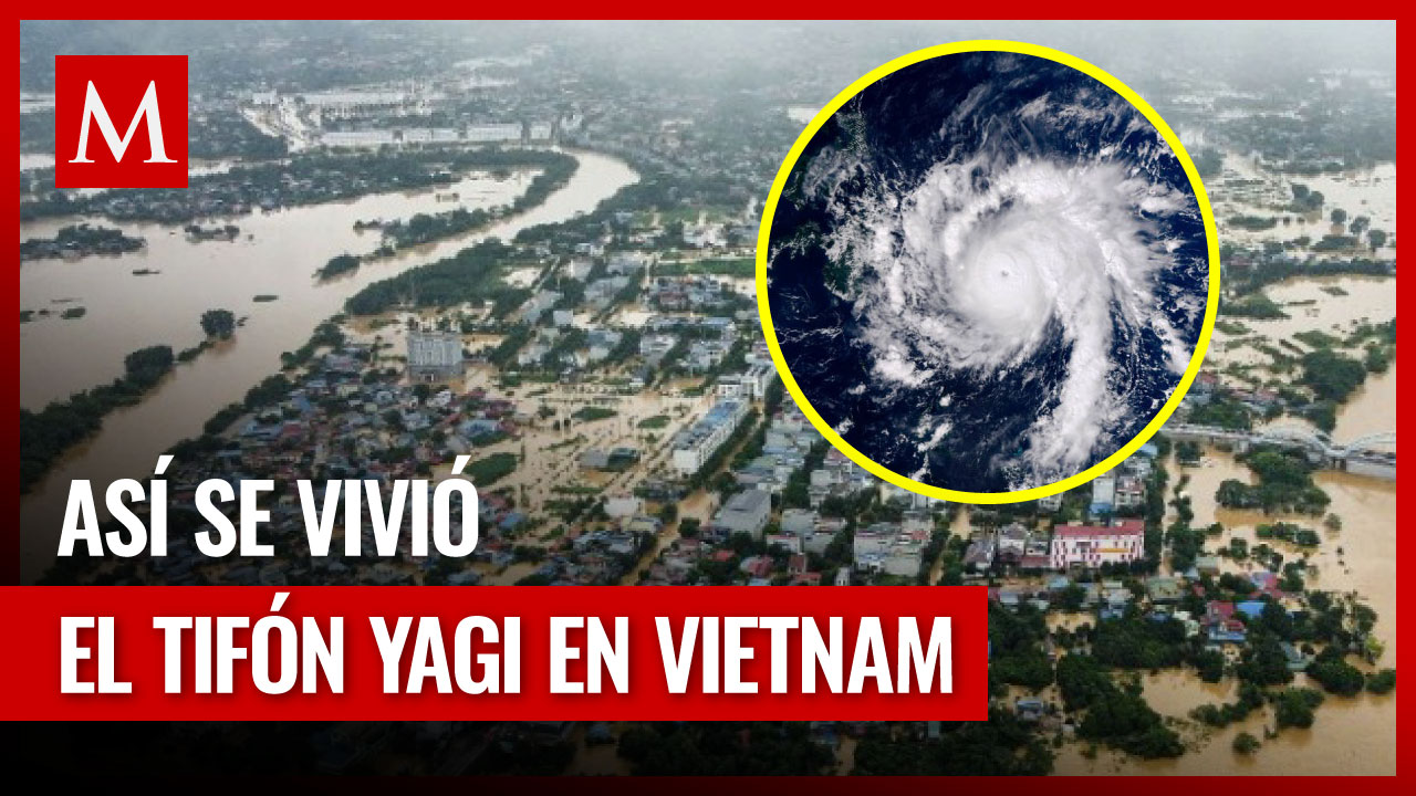Tifón Yagi deja 127 muertos y graves inundaciones en Vietnam