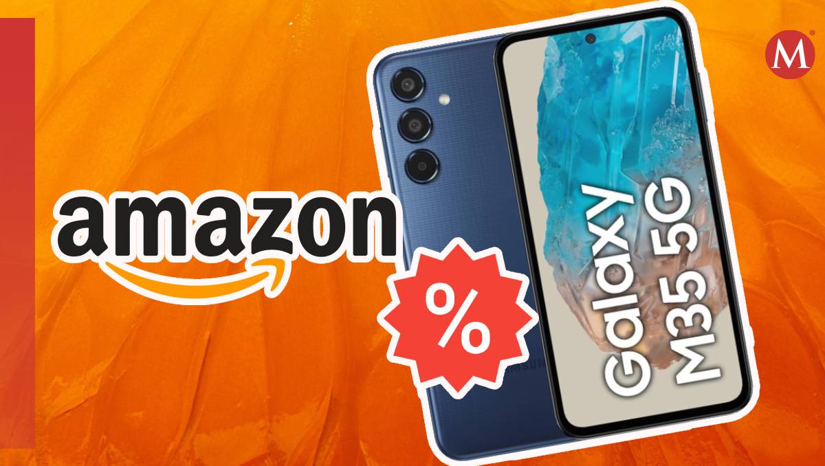 Amazon tiene descuentos ráfaga en diversas categorías, principalmente en tecnología como la rebaja del Samsung Galaxy M35 | Wendy González