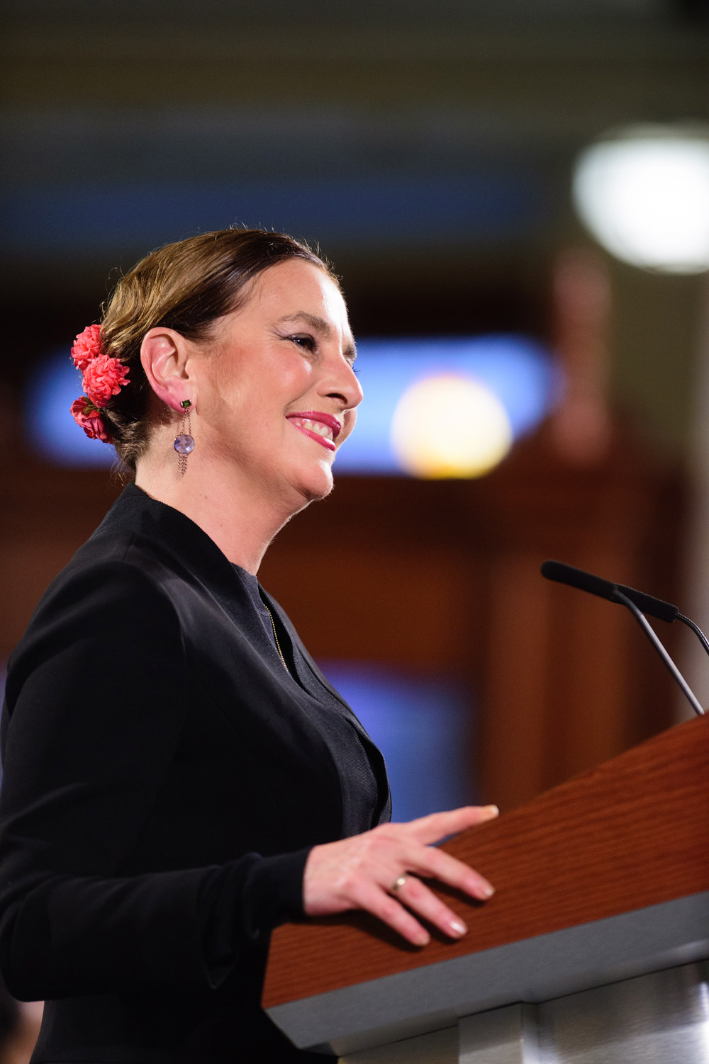 Beatriz Gutiérrez Müller agradeció  el apoyo de la gente. | Presidencia