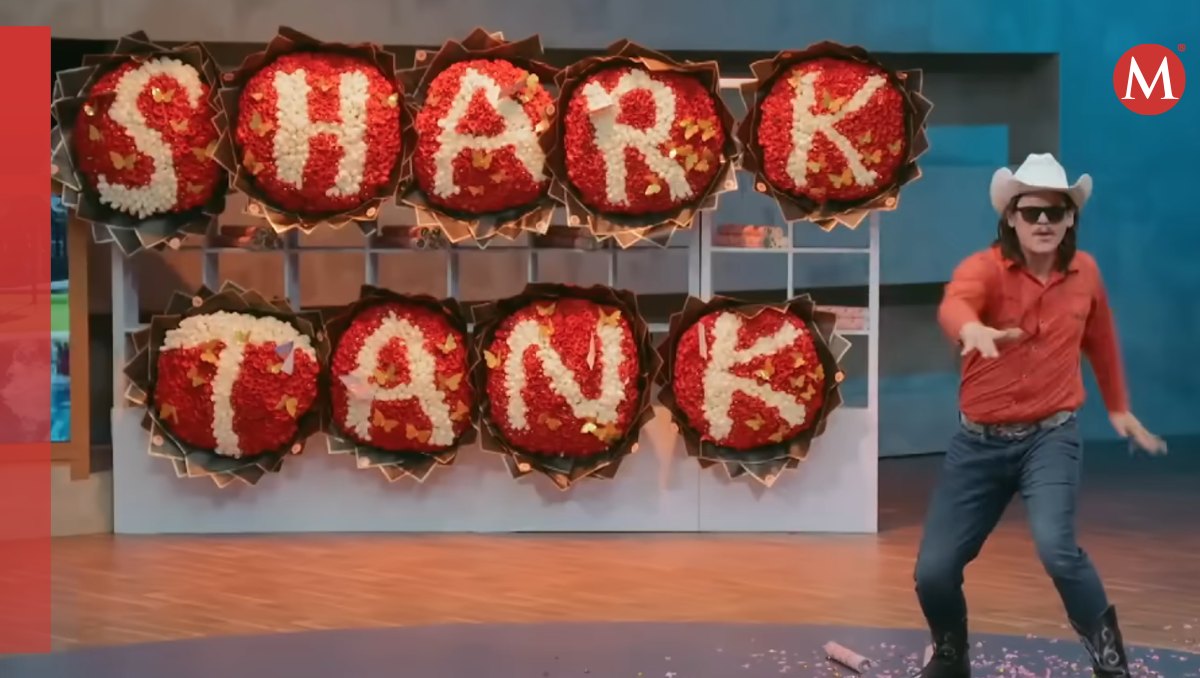 'Flores El Patrón visita Shark Tank | Captura de pantalla