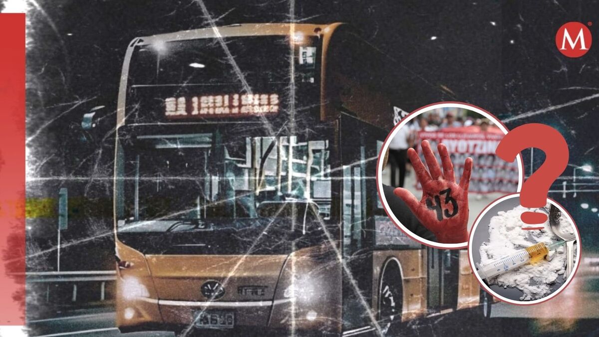 Los estudiantes de Ayotzinapan viajaban en cinco autobuses cuando fueron secuestrados.