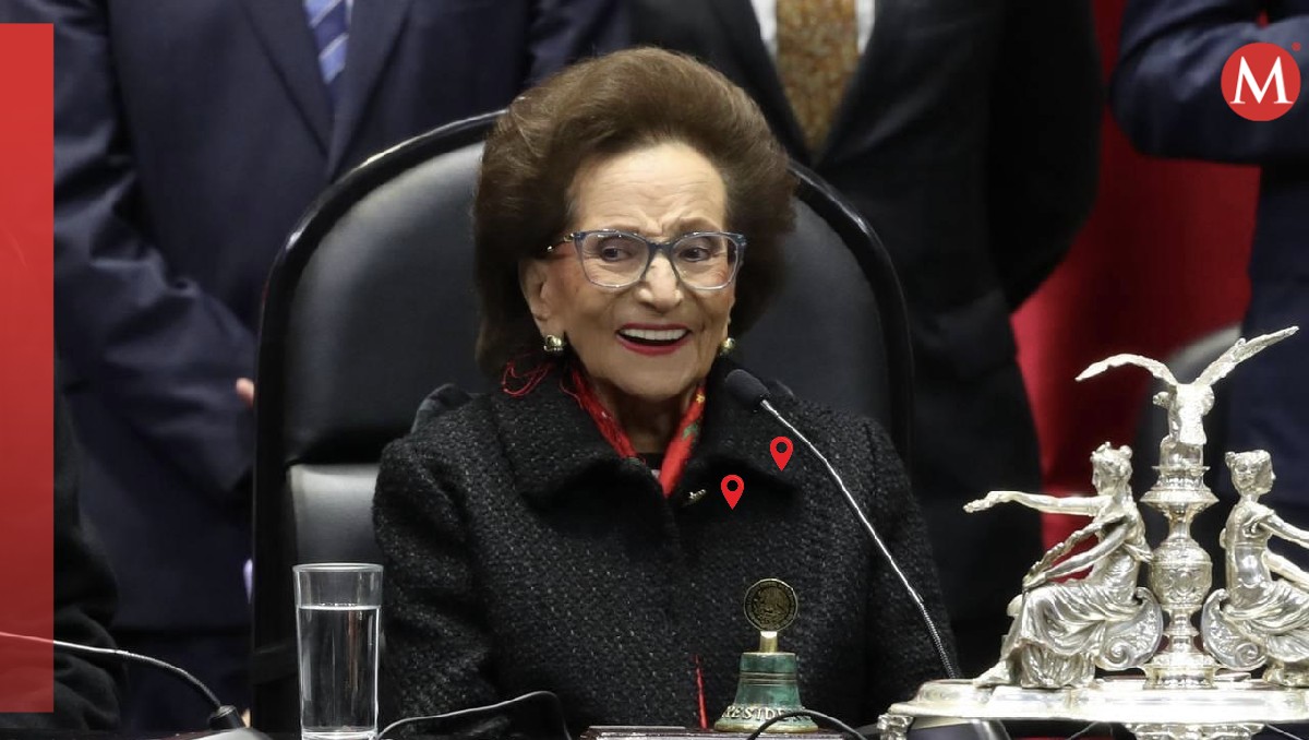 La presidenta de la Mesa Directiva de la Cámara de Diputados, Ifigenia Martínez. | Especial