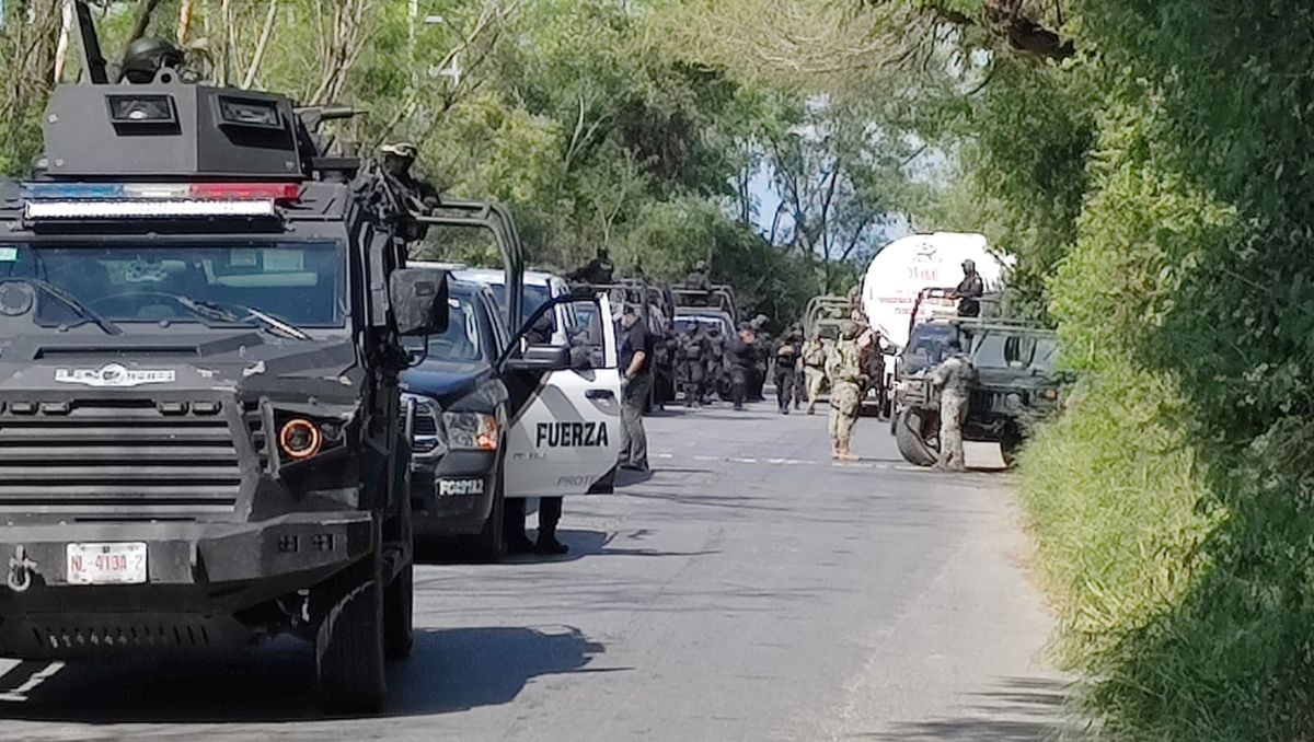 Se registra enfrentamiento entre grupo delictivo y Sedena en Cadereyta / Agustín Martínez