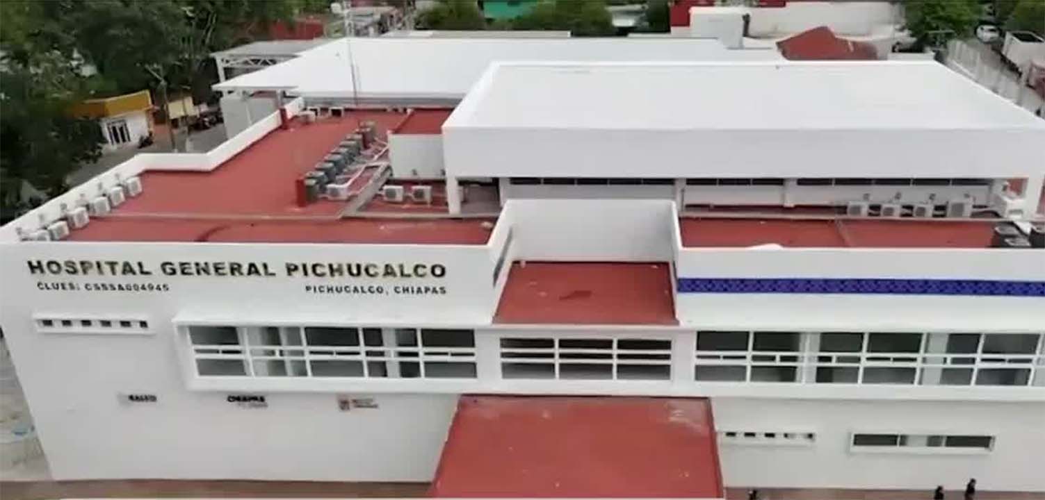 Rutilio Escandón inaugura la reconversión del hospital de Pichucalco, Chiapas