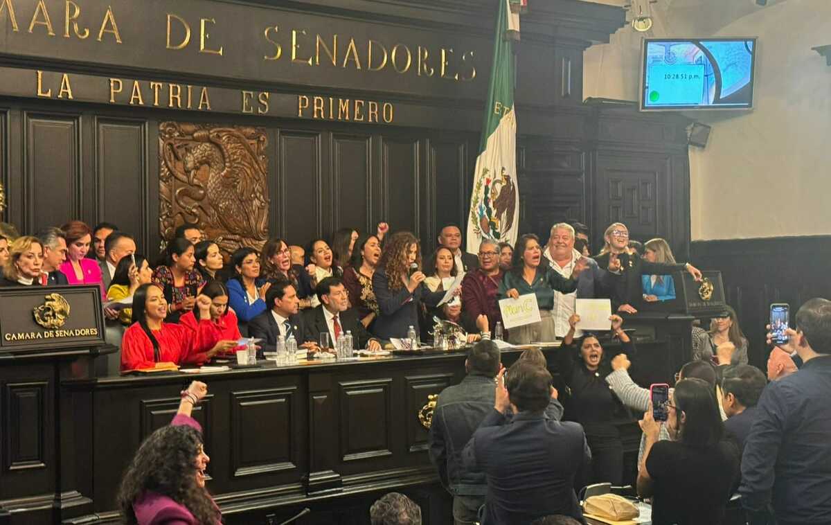 Simey Olvera, senadora de Hidalgo por Morena sobre la reforma judicial.