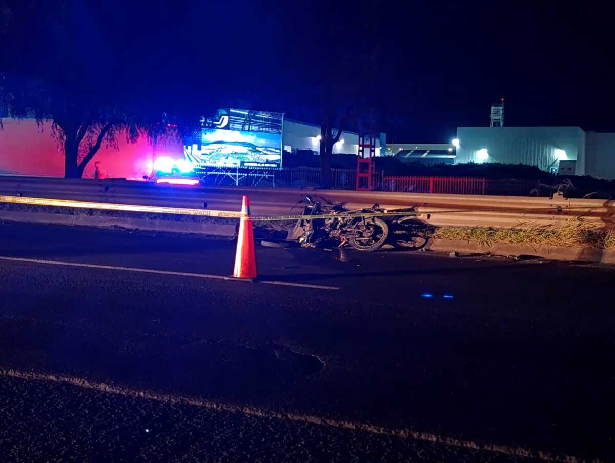 El accidente ocurrió sobre la carretera a Chapala.  (Vicente Torres)