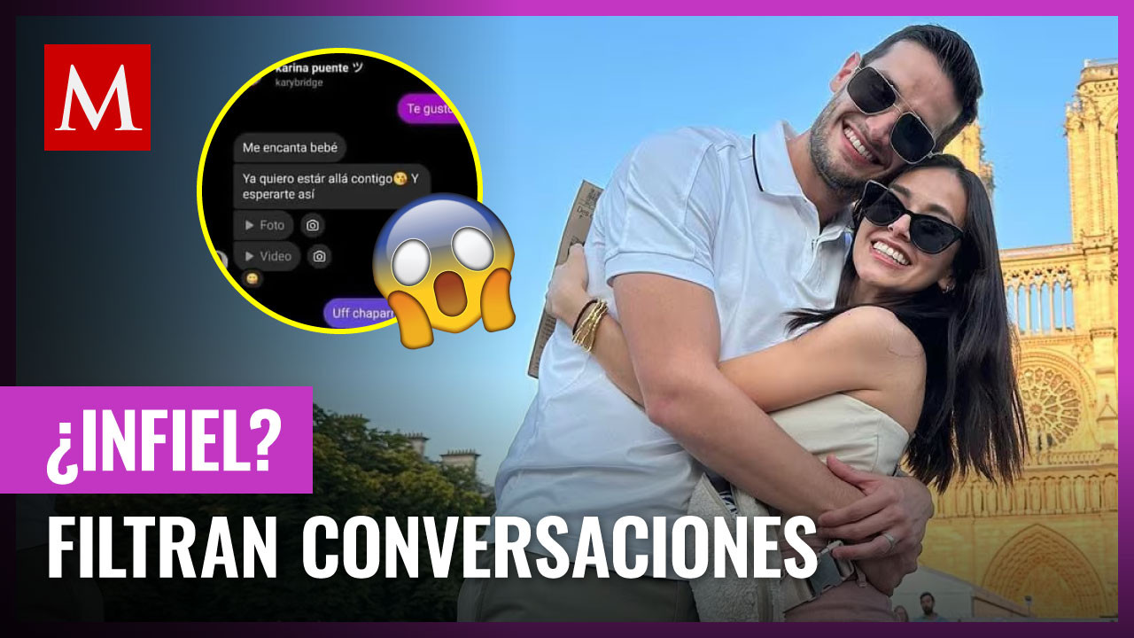 Esposa de Adrián Marcelo acusada de infidelidad; filtran chats con su entrenador