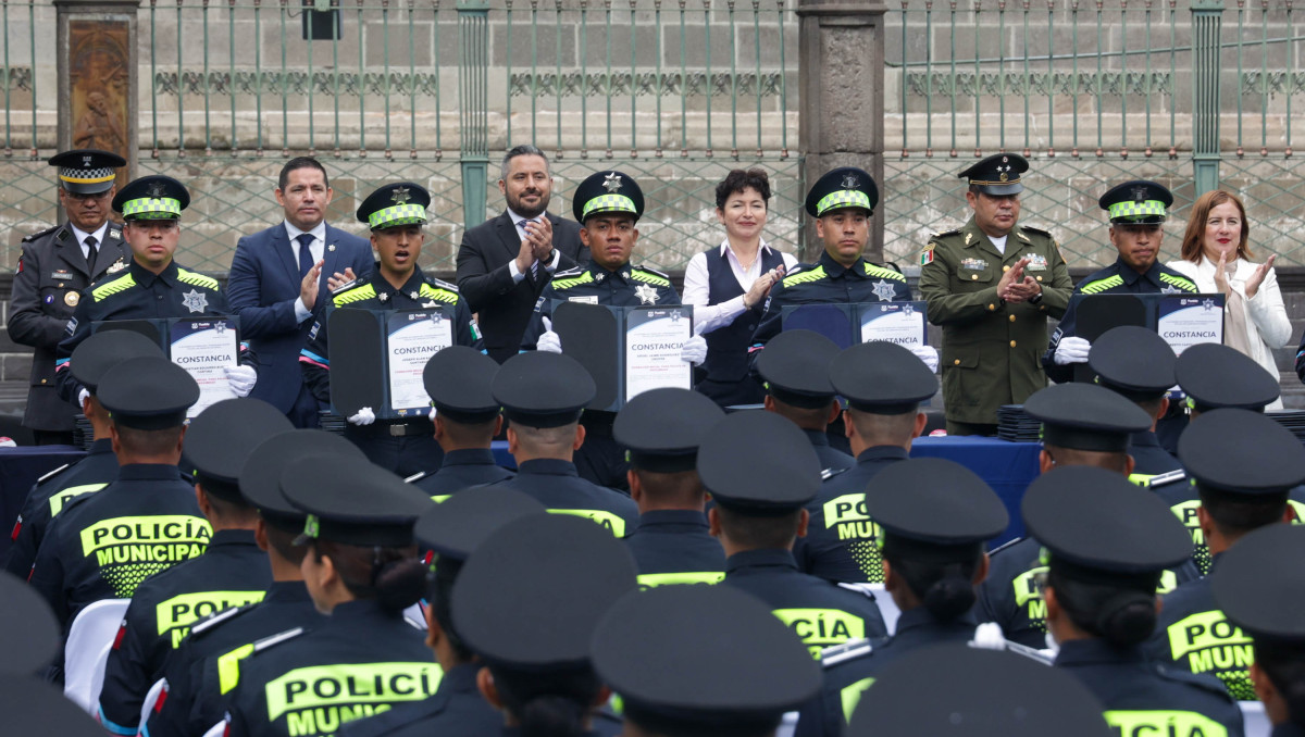 Graduación de policías en Puebla | Agencia Es Imagen