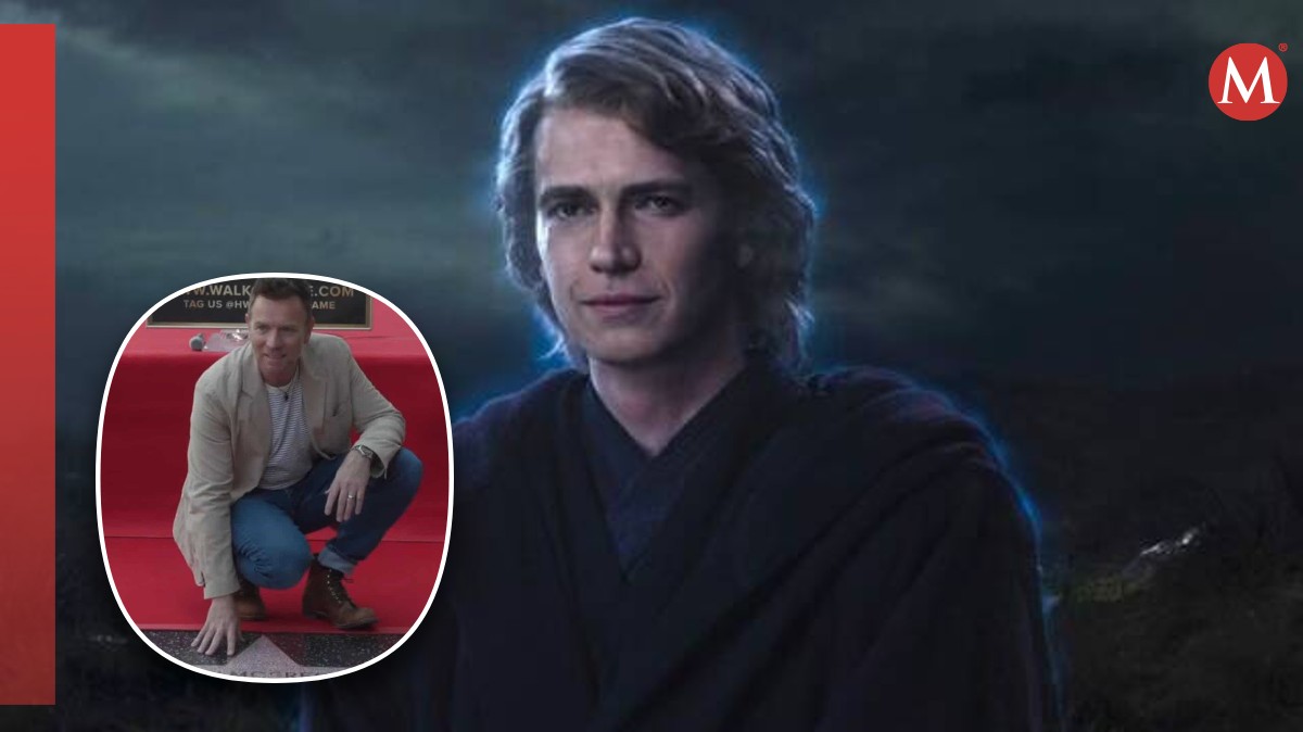 Haynden Christensen felicita a Ewan McGregor en ceremonia de Hollywood