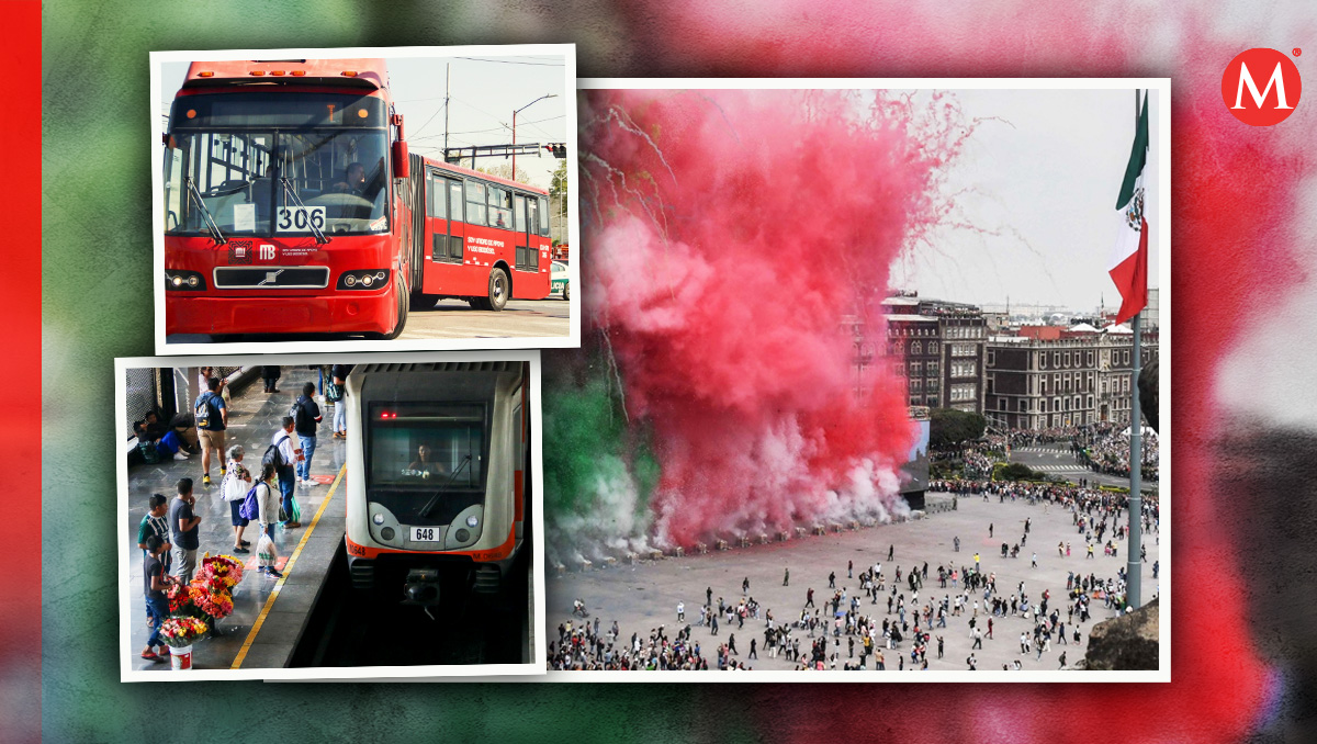 El Metro y Metrobús tendrán afectaciones en el servicio por el desfile del 16 de septiembre. | Cuartoscuro