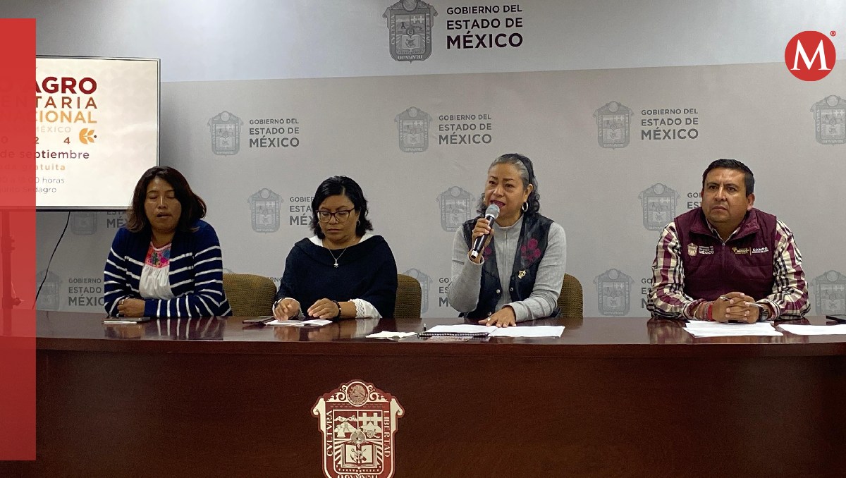 La Secretaría del Campo anunció la primera Expo Agro Alimentaria Internacional en Edomex. Foto: (Monserrat Mata)