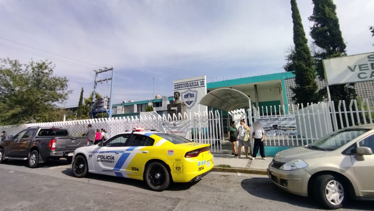 Suspenden clases en secundaria de Monterrey por presunta amenaza de tiroteo | Sandra González