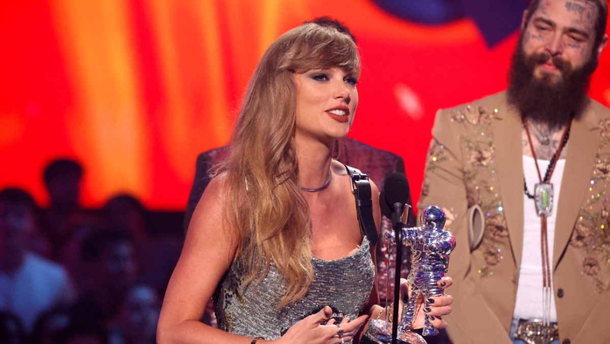 Taylor Swift, agradece a Rodrigo Prieto tras ganar en los MTV VMAs | AFP
