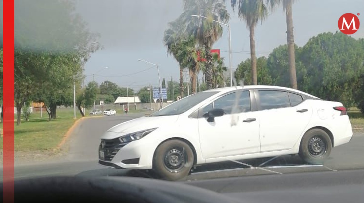 Ataque a balazos en Montemorelos. Foto: Especial