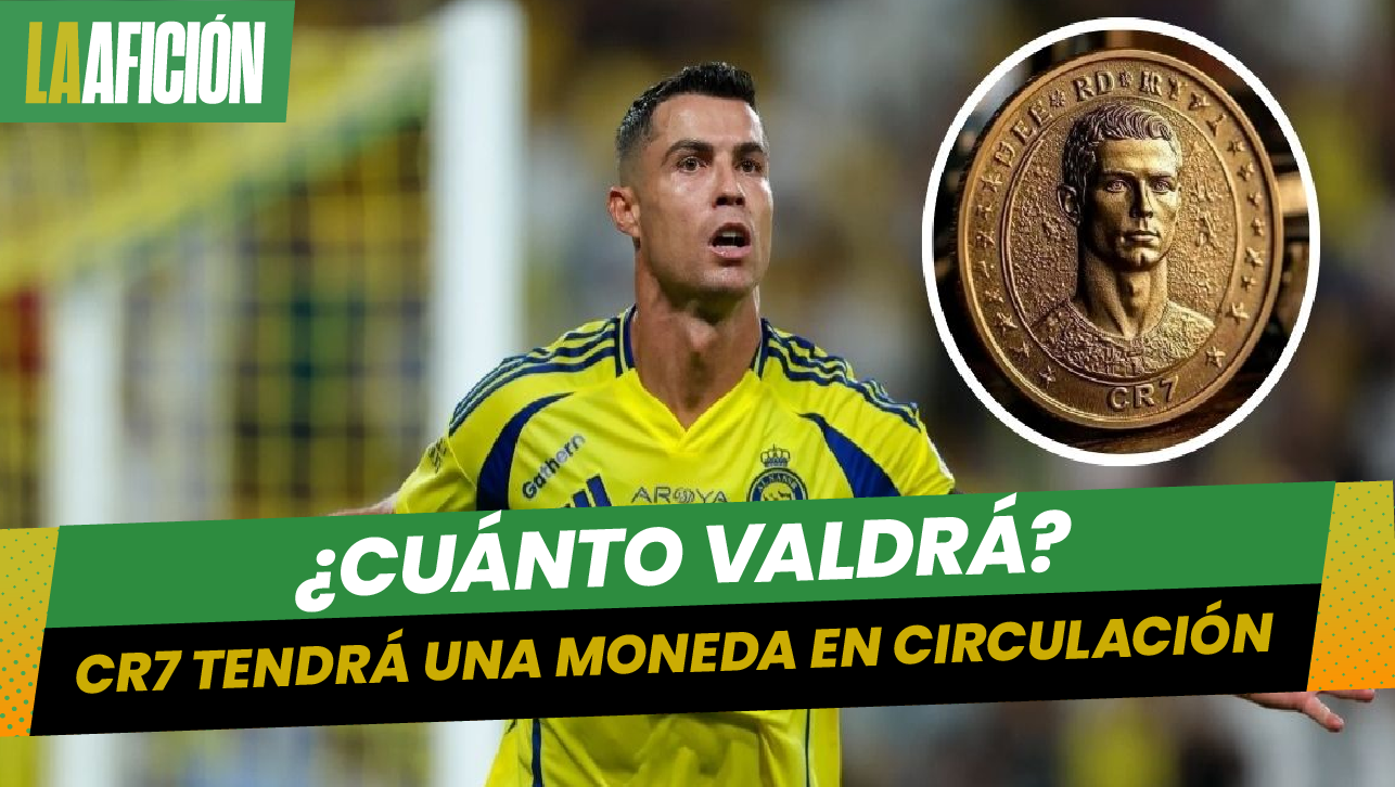 Cristiano Ronaldo tendría moneda de homenaje en Portugal; ¿Cuánto valdrá?