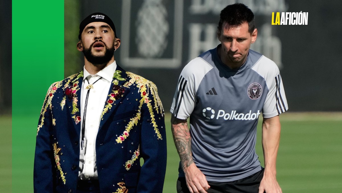 Lionel Messi y Bad Bunny tendrían colaboración en tenis de Adidas (EFE/AP)
