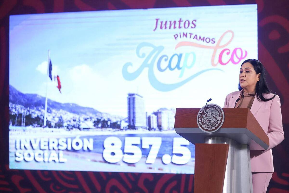 La secretaria del Bienestar informó cuáles son los trabajos que se realizan en Acapulco por 'Otis'. | Facebook