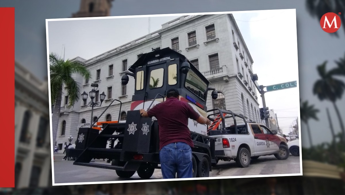 Seguridad de Guardia Estatal para fiestas patrias en Tampico. (Jesús Alberto García)