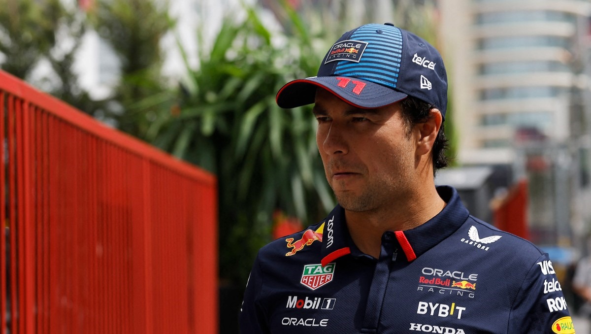 Checo Pérez piensa que será un buen fin de semana en Azerbaiyán (Reuters)
