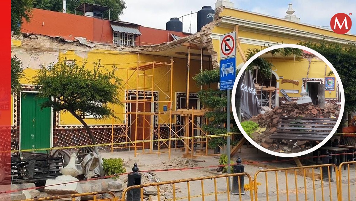 Derrumbe en El Parián acumula afectaciones a los comerciantes en plenas fiestas patrias (Fotos:Pablo Núñez y Andrea Manzo | Diseño: Milenio)