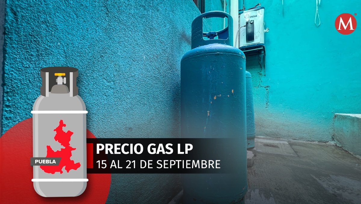 Gas LP en Puebla: Precios del 15 al 21 de septiembre de 2024 | EsImagen