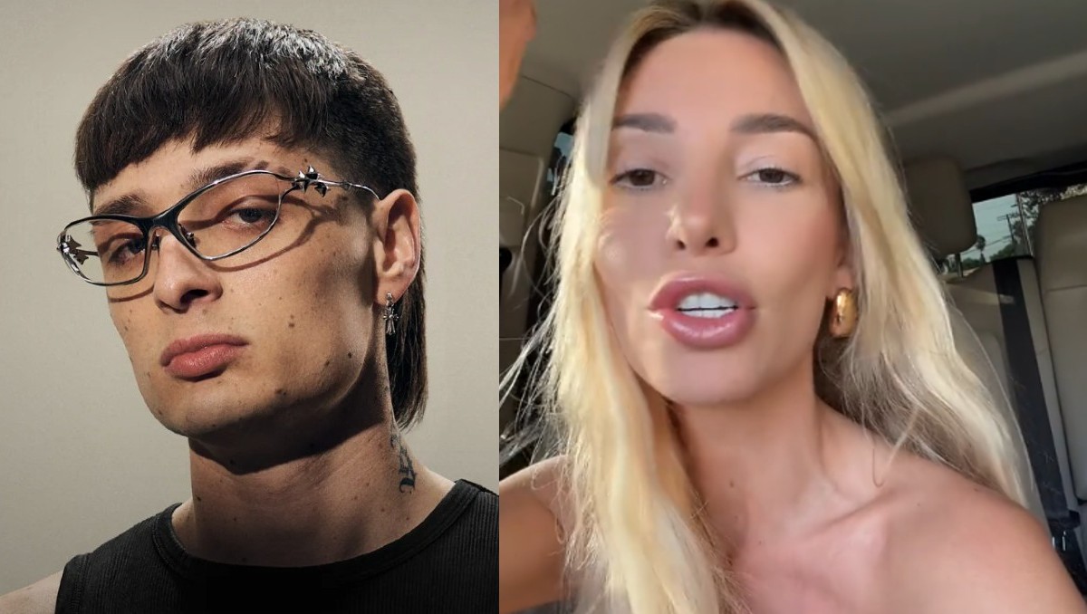 Hanna Howell envía POLÉMICO mensaje a Peso Pluma. | TikTok @bananaahanna y archivo