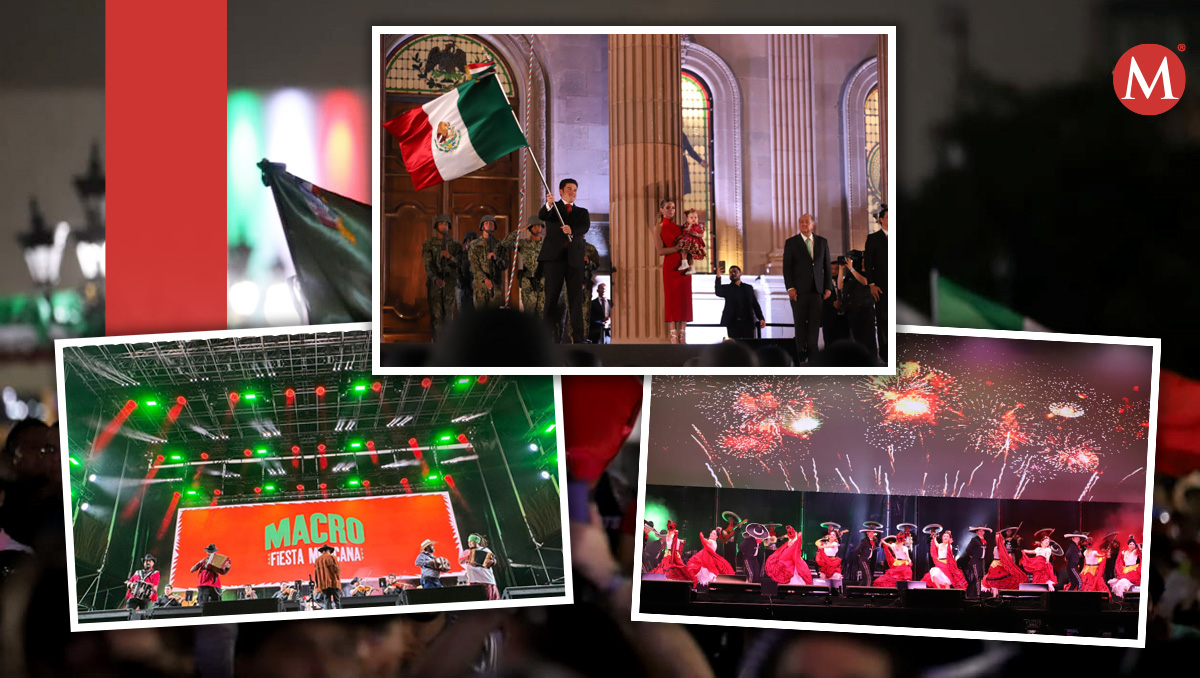 Festejos patrios en Nuevo León. Fotos: Luis Guerra