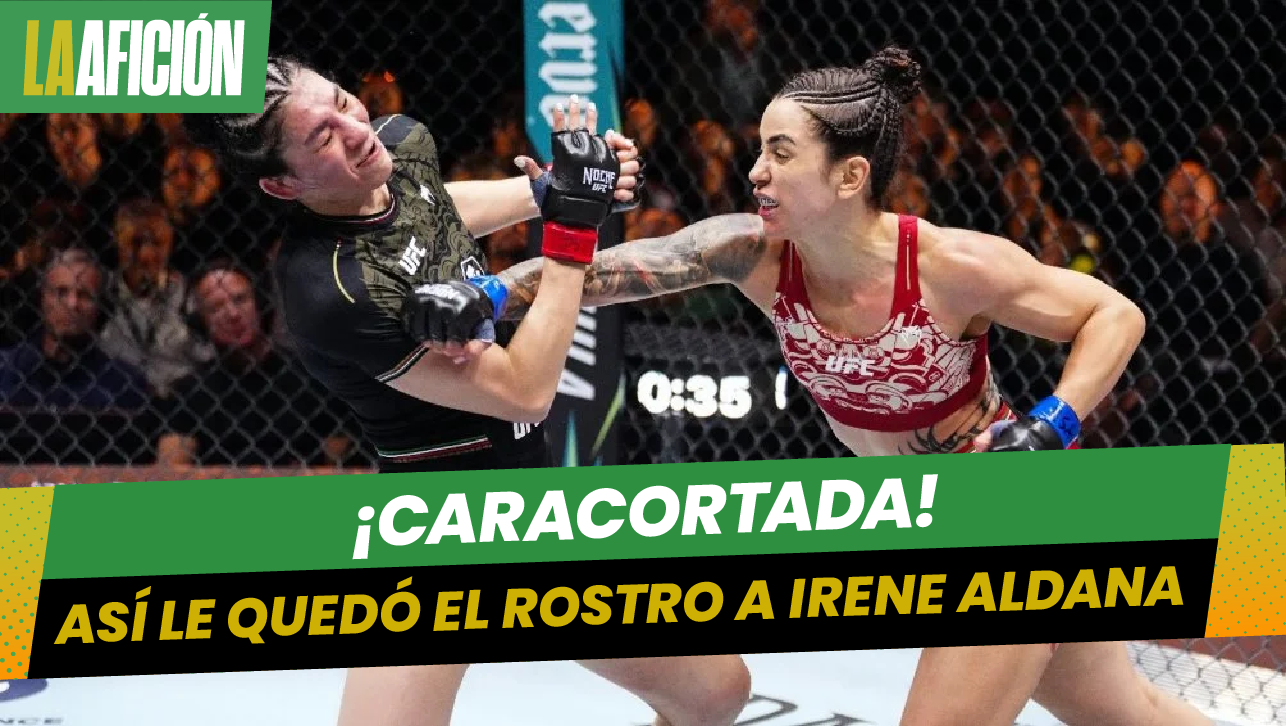 Irene Aldana sufre brutal corte en el rostro en su derrota ante a Norma Dumont