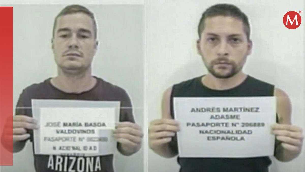 José María Basoa Valdovinos y Andrés Martínez Adasme fueron arrestados en Venezuela. | EFE