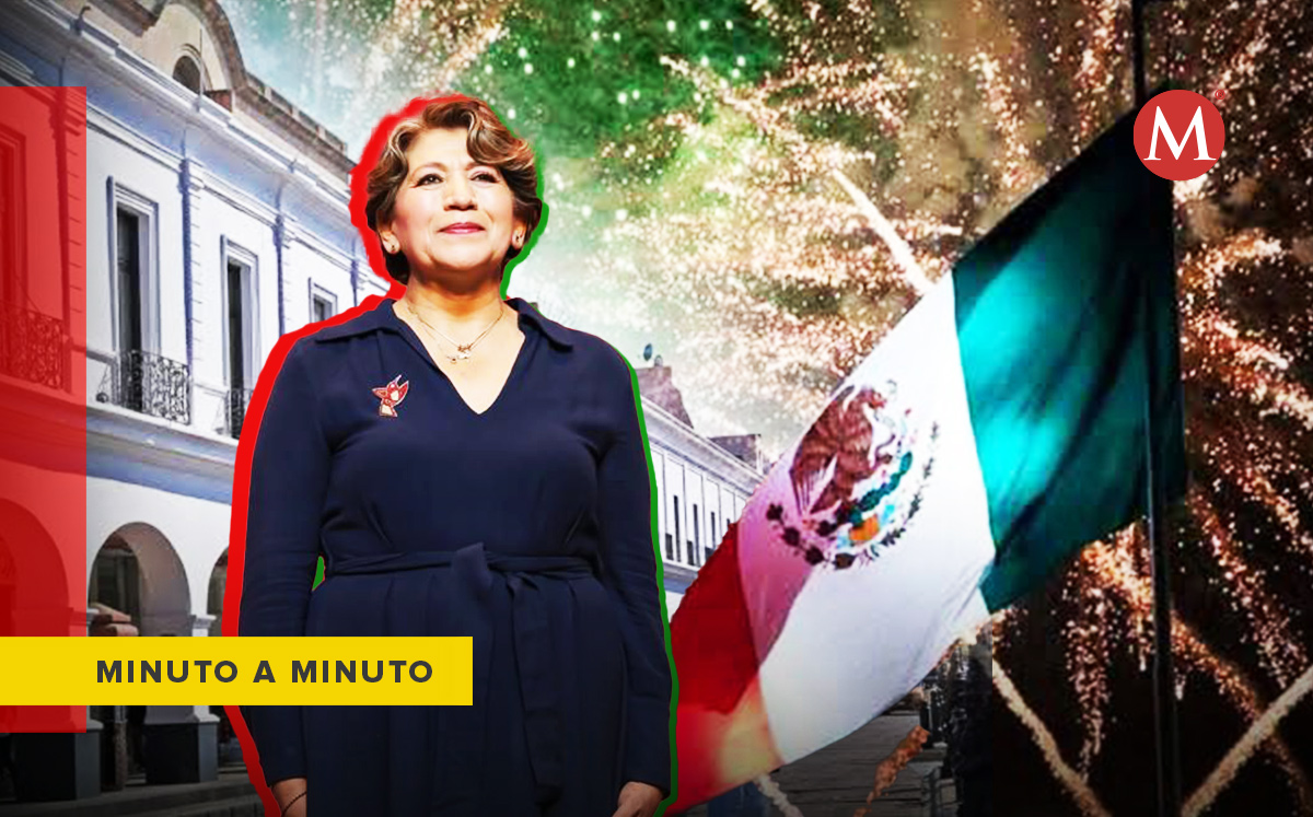 El Estado de México se prepara para las primeras fiestas patrias de Delfina Gómez como gobernadora. Foto: (Especial/MILENIO)