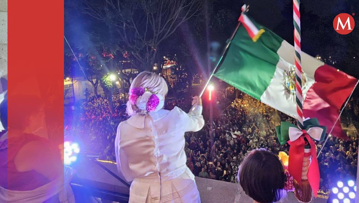 La alcaldesa Alfa González encabezó los festejos (Especial)