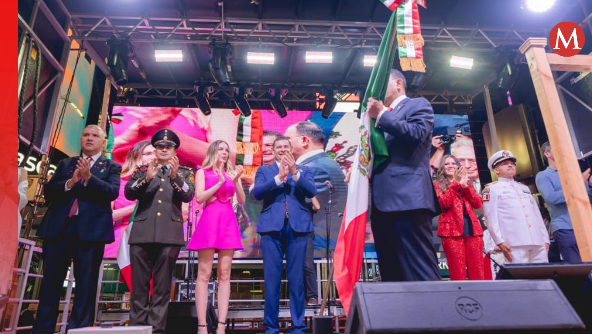 Alejandro Armenta asiste al primer Grito de Independencia en Times Square | Especial