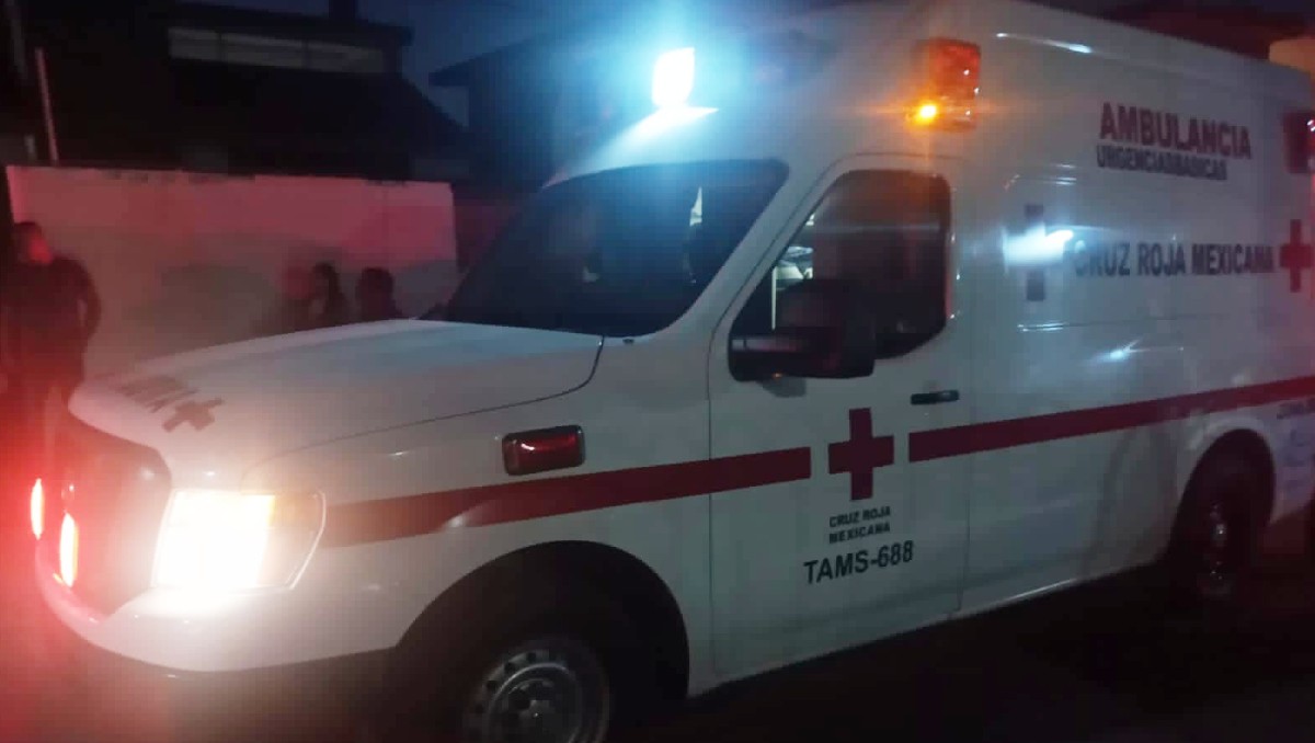Cruz Roja en Tampico.