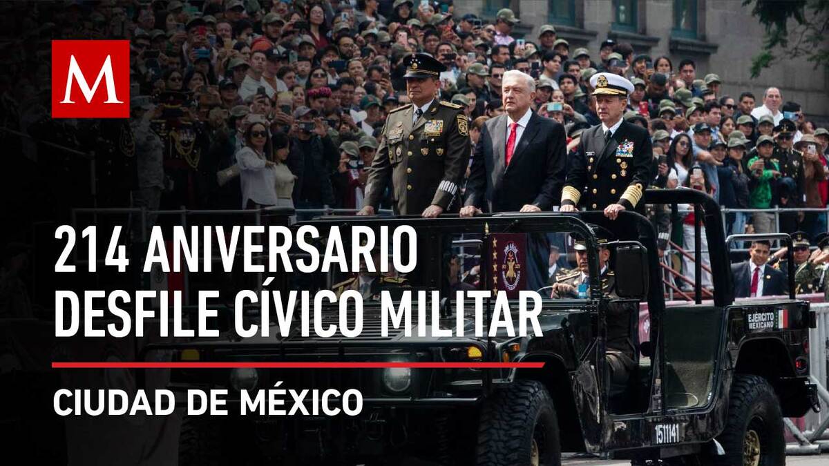 Desfile Cívico Militar por el 214 Aniversario del Grito de Independencia, 2024