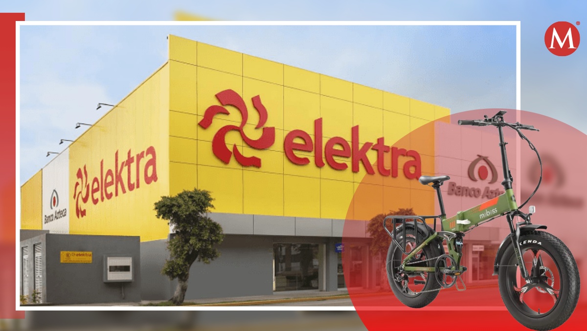 Elektra tiene una variada oferta en bicicletas eléctricas, que cobran gran auge. (Especial)